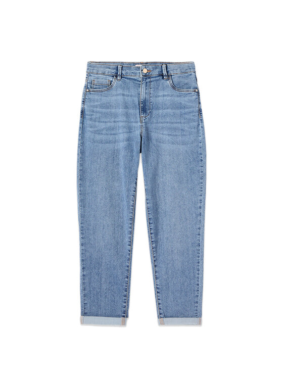 Oltre Oltre Jeans P579R409441N024 Turchese Skin Fit