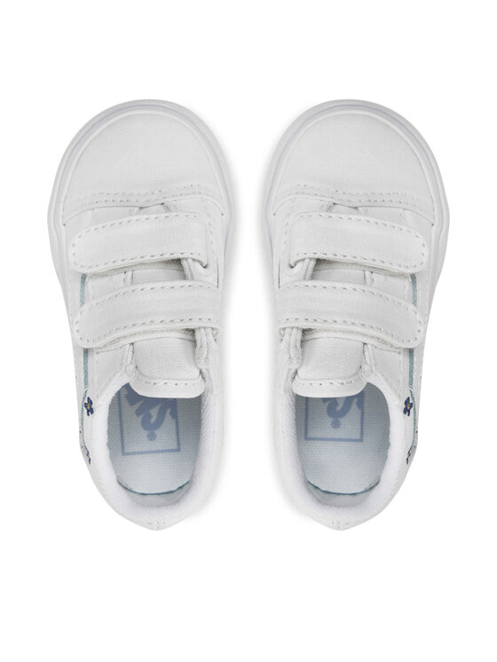 Vans Vans Tenis superge Old Skool V VN000CRWAHP1 Bela