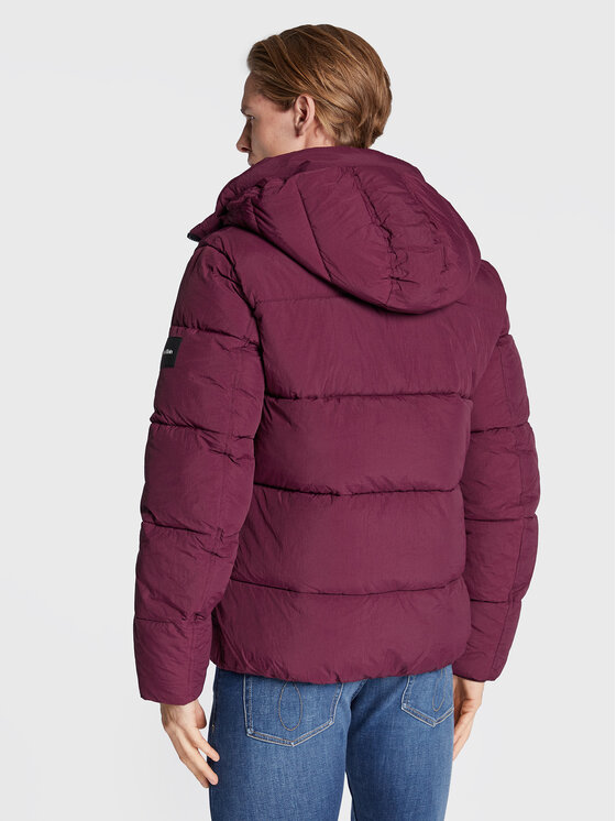 Giubbotto piumino Crinkle K10K110336 Bordeaux