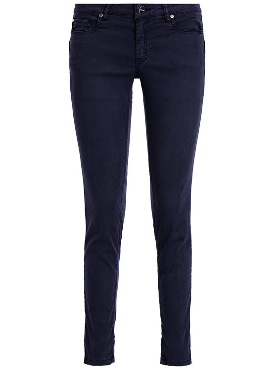 iBlues iBlues Stoffhose Lia 71311392 Dunkelblau Regular Fit