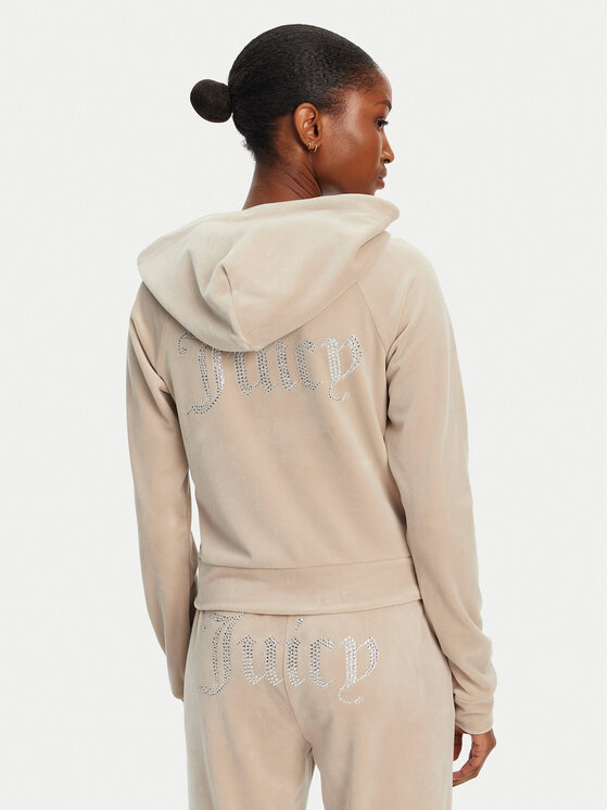 Juicy Couture Juicy Couture Bluza Madison JCWA122001 Beżowy Slim Fit