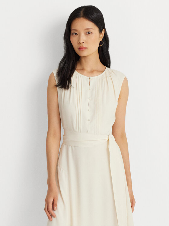 LAUREN RALPH LAUREN Lauren Ralph Lauren Vsakodnevna obleka 250926638001 Écru Regular Fit