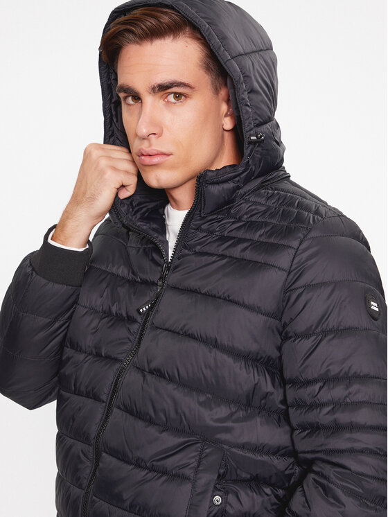 Pepe Jeans Pepe Jeans Télikabát Billy PM402865 Fekete Regular Fit