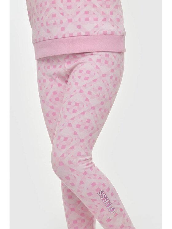 Guess Kids Guess Kids Spodnie materiałowe 180613 Kolorowy Regular Fit