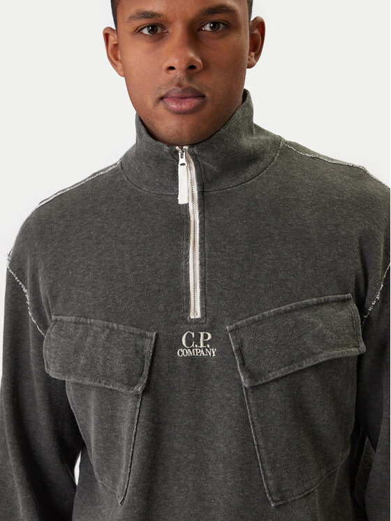 C.P. Company C.P. Company Pulóver 20CMSS197A110644P Szürke Regular Fit