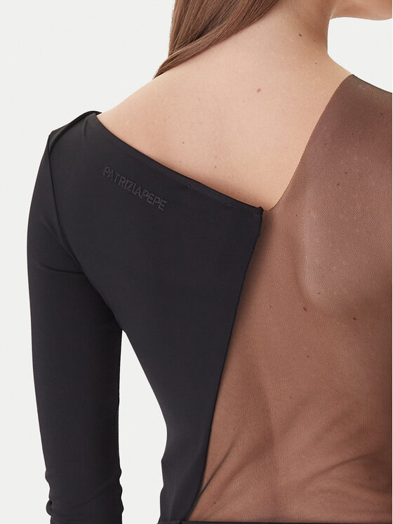 Patrizia Pepe Patrizia Pepe κορμάκι 2M4504/338-J4R0 Μαύρο Slim Fit