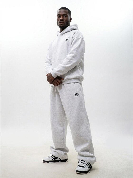 Jigga Wear Jigga Wear Dres Luźny Baggy Komplet 131522 Czarny Oversize