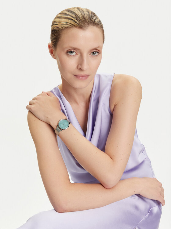 Timex Timex Pulkstenis Transcend TW2Y10100 Sudraba