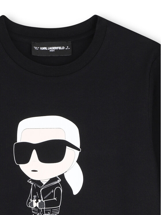 Karl Lagerfeld Kids Karl Lagerfeld Kids Palaidinė Z31369 D Juoda Regular Fit
