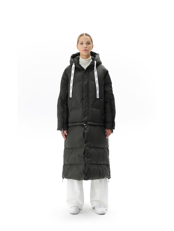 Tiffi Tiffi Kurtka puchowa TIFFI Khaki Oversize