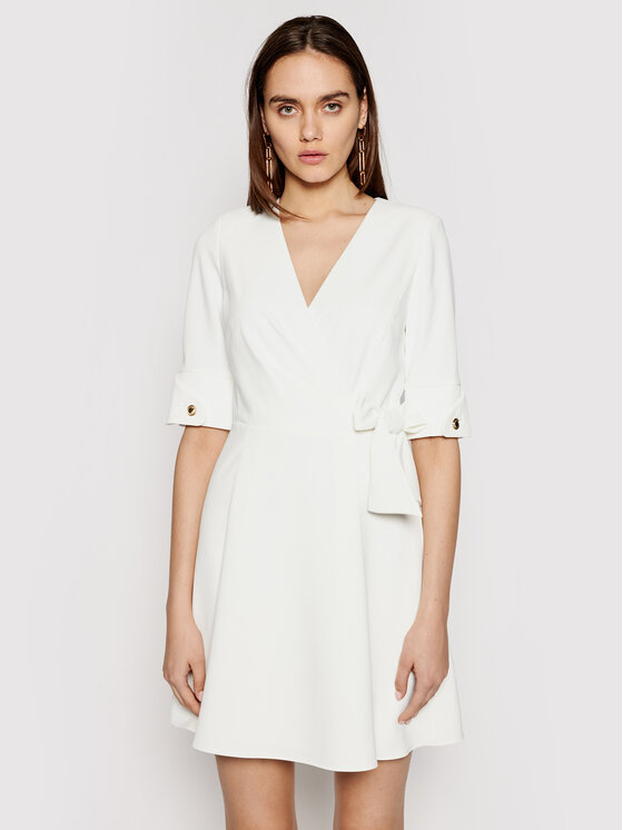 Abito da cocktail 1GG743 9529Z Bianco Regular Fit