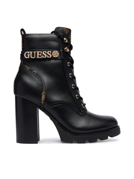 Guess Guess Botki FLFNEE ELE10 Czarny