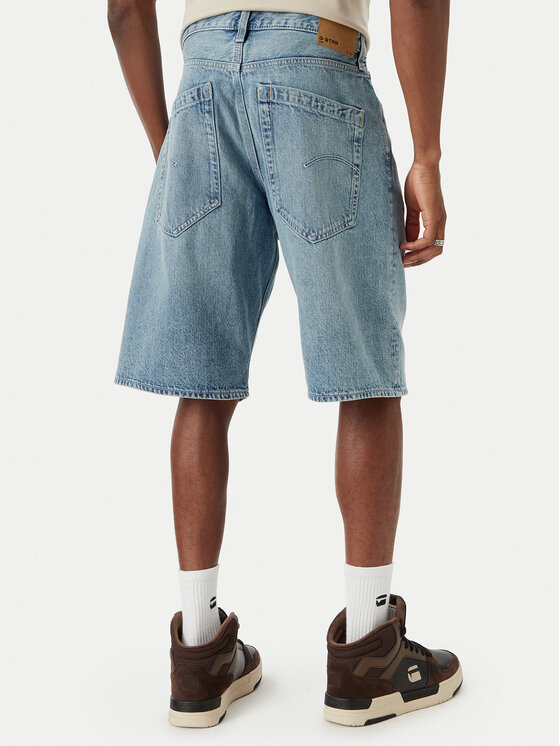 G-Star Raw G-Star Raw Jeans kratke hlače Deeggie D28474-D788 Modra Regular Fit