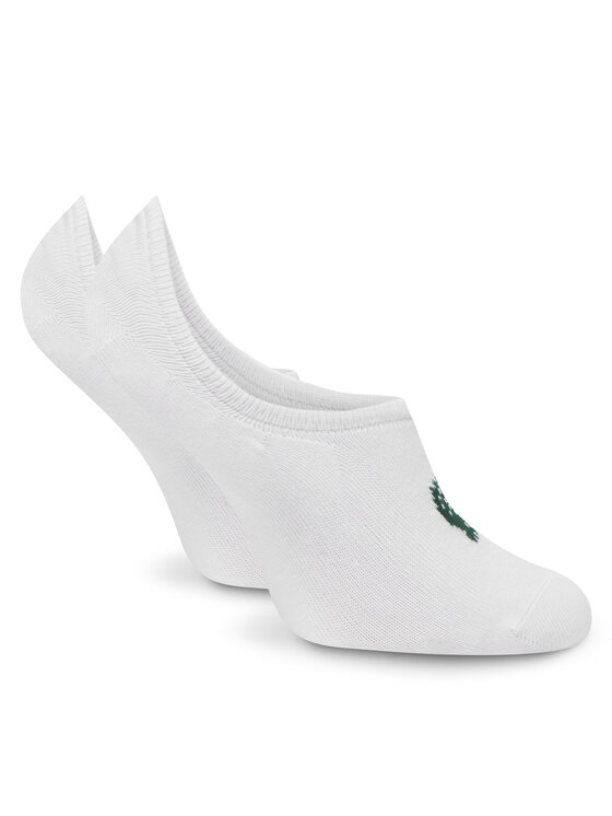 Lacoste Lacoste Σετ 3 ζευγάρια κοντές κάλτσες unisex RA7872 Λευκό
