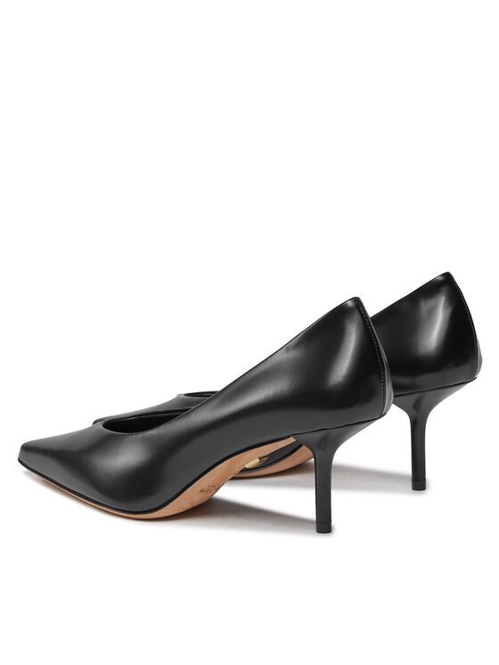 Max Mara Max Mara Pantofi cu toc subțire Mmpump 24145210716 Negru