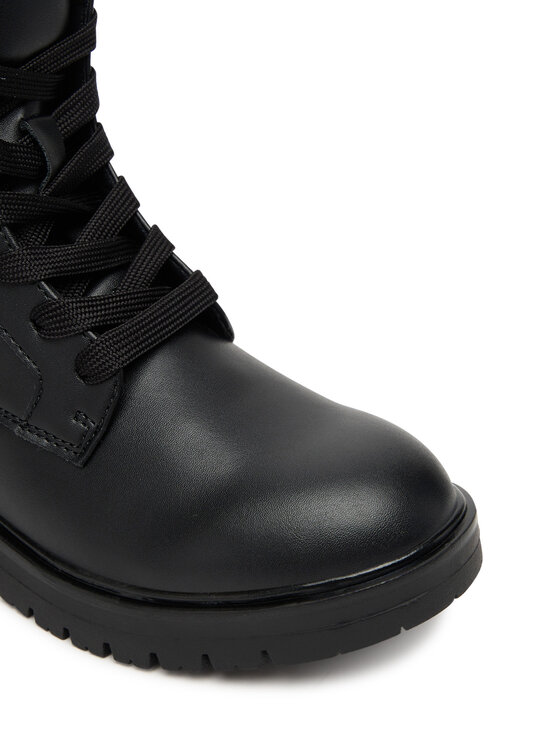 Tommy Hilfiger Tommy Hilfiger Trapery Lace-Up Bootie T3A5-34012-1355 S Czarny