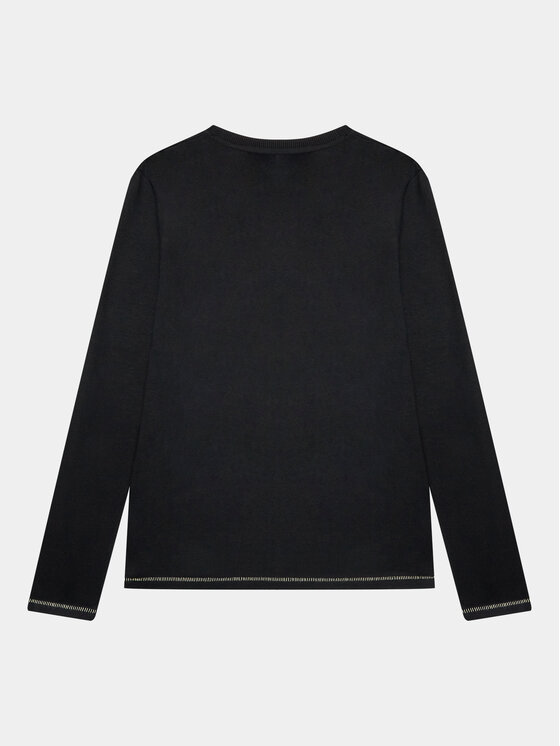 Guess Guess Blúzka L3BI25 I3Z14 Čierna Regular Fit