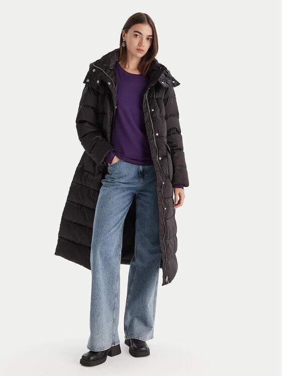 Liu Jo Liu Jo Dūnu jaka MF5011 T017A Melns Regular Fit