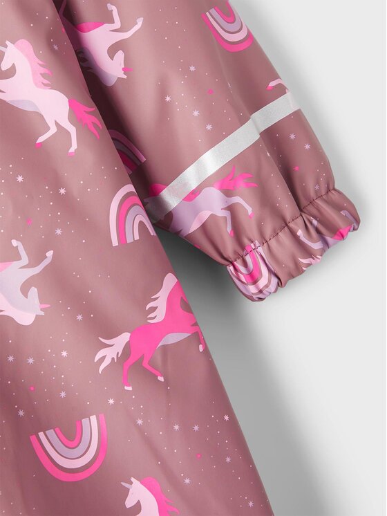 NAME IT NAME IT Kombinezon zimowy 13218423 Różowy Regular Fit