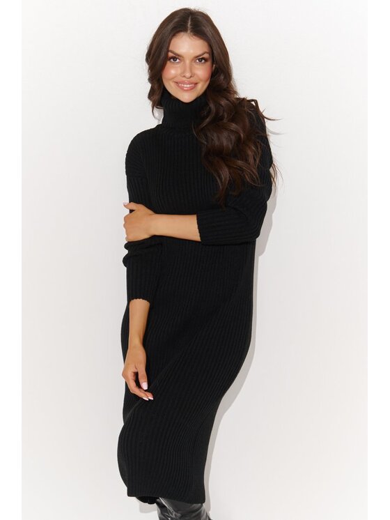 Numinou Numinou Sweter NU_S95 Czarny Regular Fit