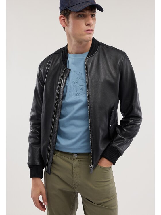 Trussardi Trussardi T-shirt G0278300125N024 Turchese Regular Fit