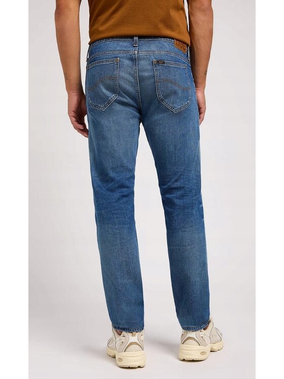 Lee Lee Jeansy Rider Niebieski Slim Fit