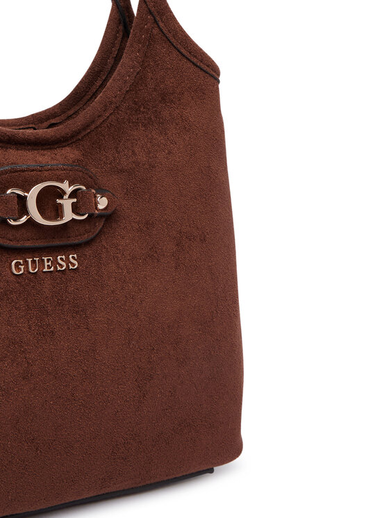 Guess Guess Geantă Samantha Mini HWSG23 13750 Maro
