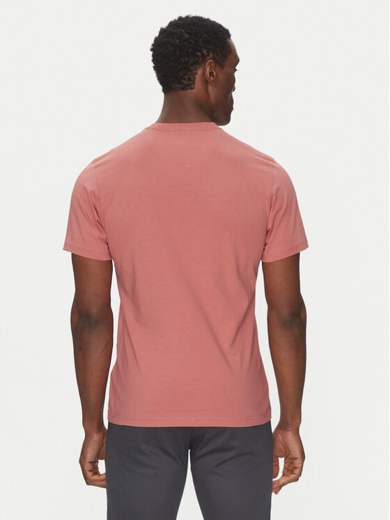 Barbour Barbour Тишърт Essential Sports MTS0331PI55 Розов Tailored Fit