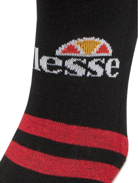 Ellesse Ellesse Набір з 3 пар низьких жіночих шкарпеток SAAC0876011N Чорний