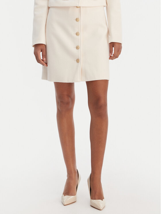 Morgan Morgan Trapezförmiger Rock 261-JIKTORY Beige Regular Fit