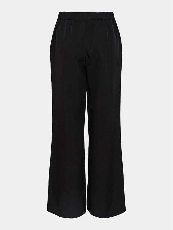Pieces Pieces Spodnie materiałowe Bossy 17140744 Czarny Loose Fit
