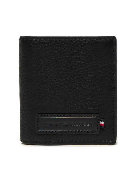 Tommy Hilfiger Tommy Hilfiger Didelė Vyriška Piniginė AM0AM13034 Juoda