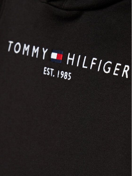 Tommy Hilfiger Tommy Hilfiger Džemperis Essential Hoody KS0KS00213 Juoda Regular Fit