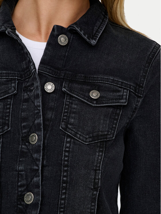 ONLY ONLY Jeans jakna Wonder 15243147 Črna Regular Fit