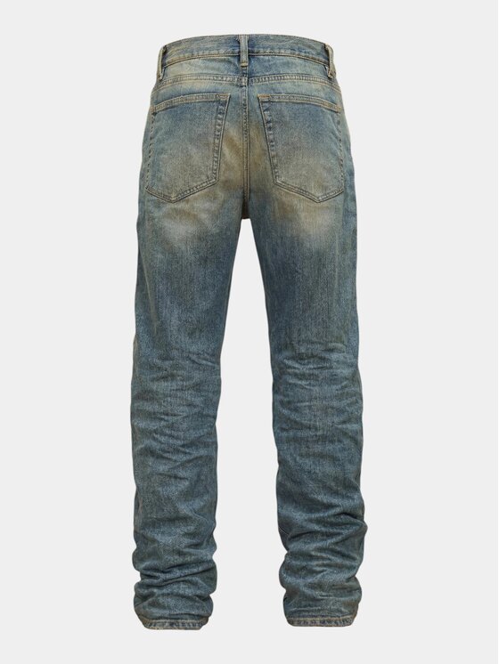 MADE BY SOCIETY MADE BY SOCIETY Spodnie materiałowe Jeans GRAVITY - P27205 Niebieski Basic Fit
