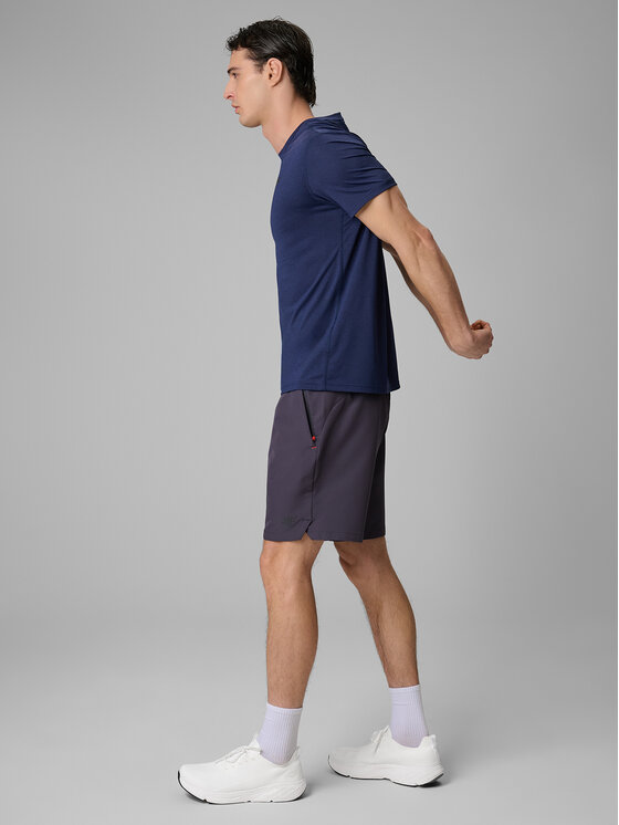 4F 4F Koszulka techniczna MULTI ACTIVE Granatowy Regular Fit