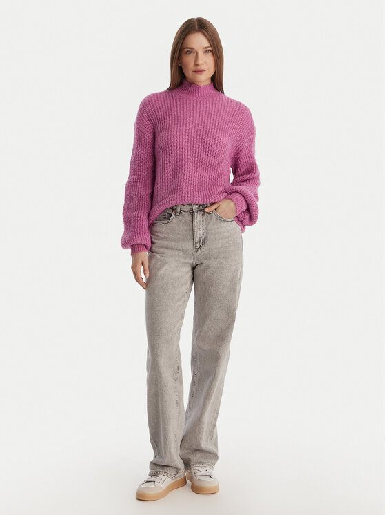 Vero Moda Vero Moda Pulover Ellie 10346753 Vijolična Oversize