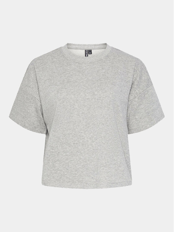 Pieces Pieces T-krekls Chilli Summer 17118870 Pelēks Loose Fit