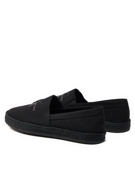 Calvin Klein Jeans Calvin Klein Jeans Εσπαντρίγιες Espadrille Slipon Ml YM0YM00935 Μαύρο