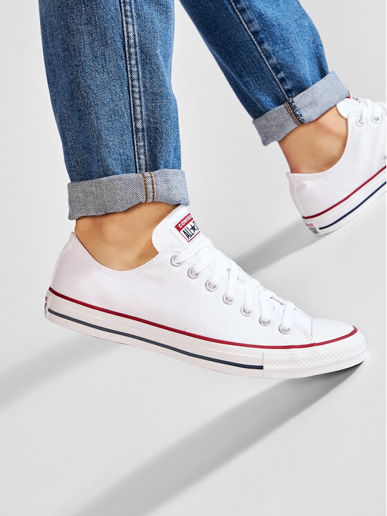 Converse Converse Sportbačiai Chuck Taylor All Star Ox M7652C Balta