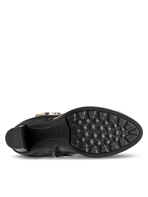 Geox Geox Ботуши D Walk Pleasure 85 D56TFB 00043 C9999 Черен