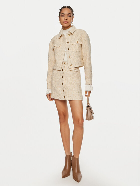 TWINSET TWINSET Сако 242TP2126 Бежов Regular Fit