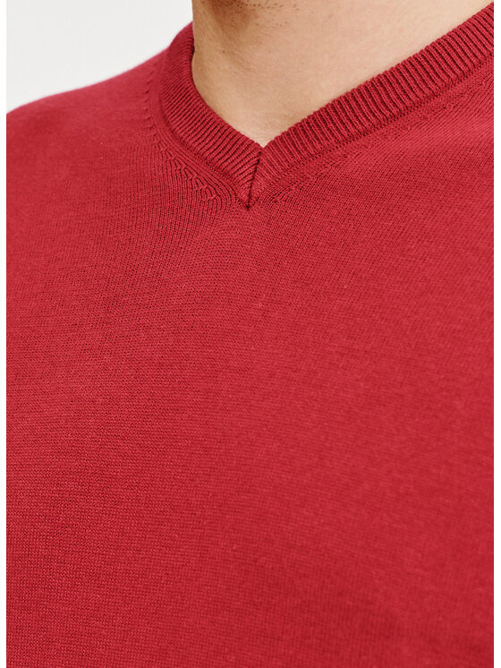 Pako Lorente Pako Lorente Sweter P25SB-2X-001 Czerwony Classic Fit