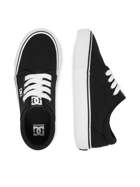 DC Shoes DC Shoes Гуменки CEOWB-LEA-ZL-DC001-CH Черен