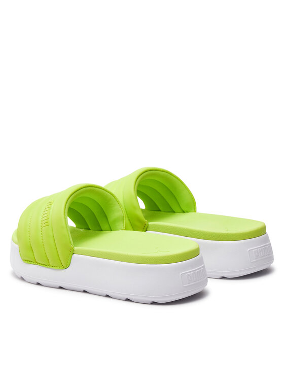 Puma Puma Pantoletten Karmen Slide Puffy Wns 395399-04 Grün