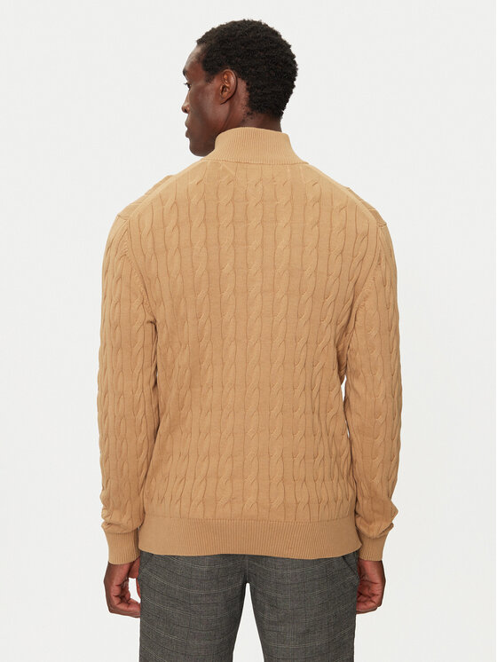 Tommy Hilfiger Tommy Hilfiger Sweater Classic MW0MW36532 Bézs Regular Fit
