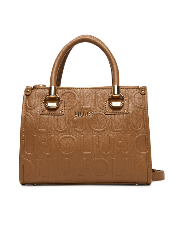 Liu Jo Torebka Ecs S Satchel AF5163 E0538 Brązowy