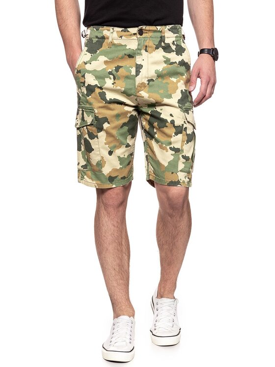 Lee Lee Pantaloncini di tessuto FATIGUE SHORTS Multicolore Loose Fit