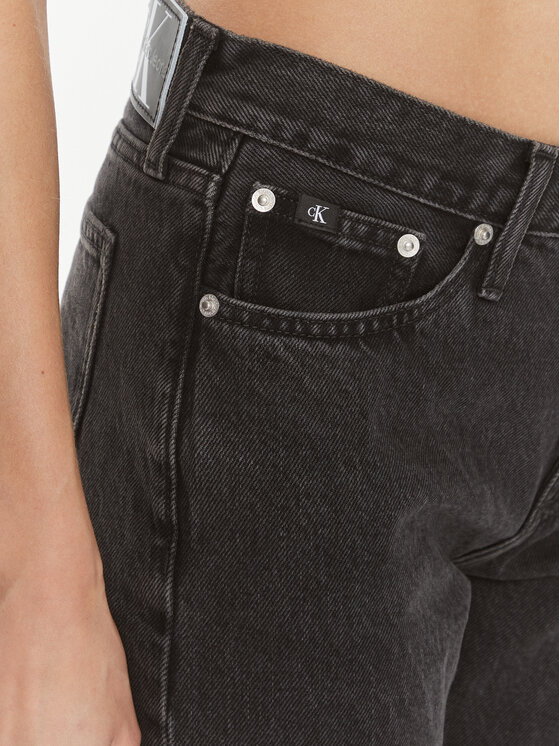 Calvin Klein Jeans Calvin Klein Jeans Traperice J20J222434 Crna Straight Fit