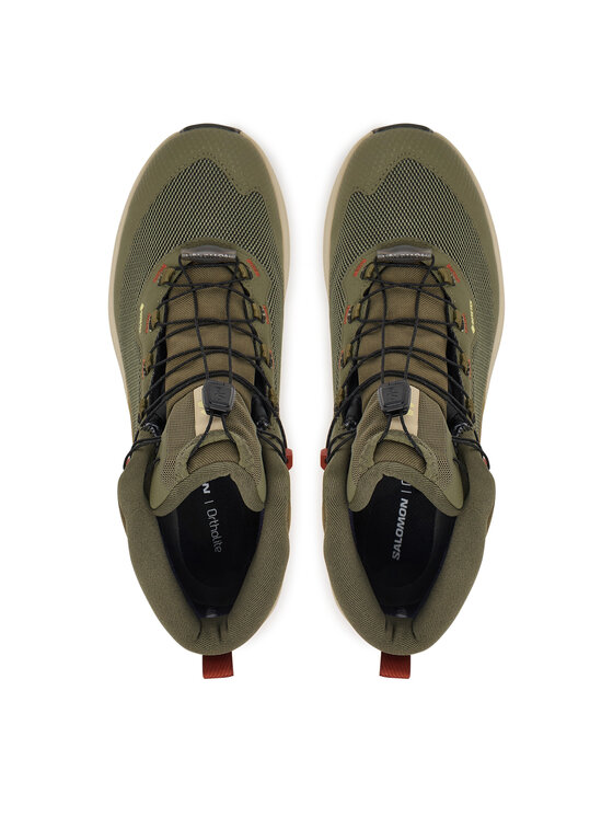 Salomon Salomon Трекінгові черевики Genesis Mid GTX L45409400 Хакі